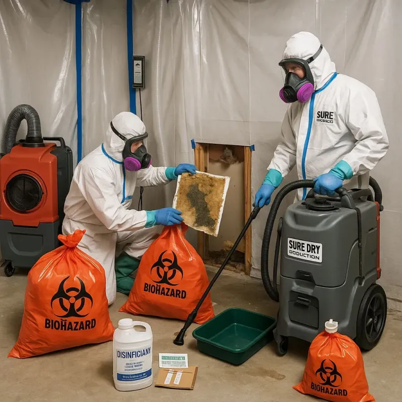 Contaminated Water Handling Protocols process in Stearns, KY