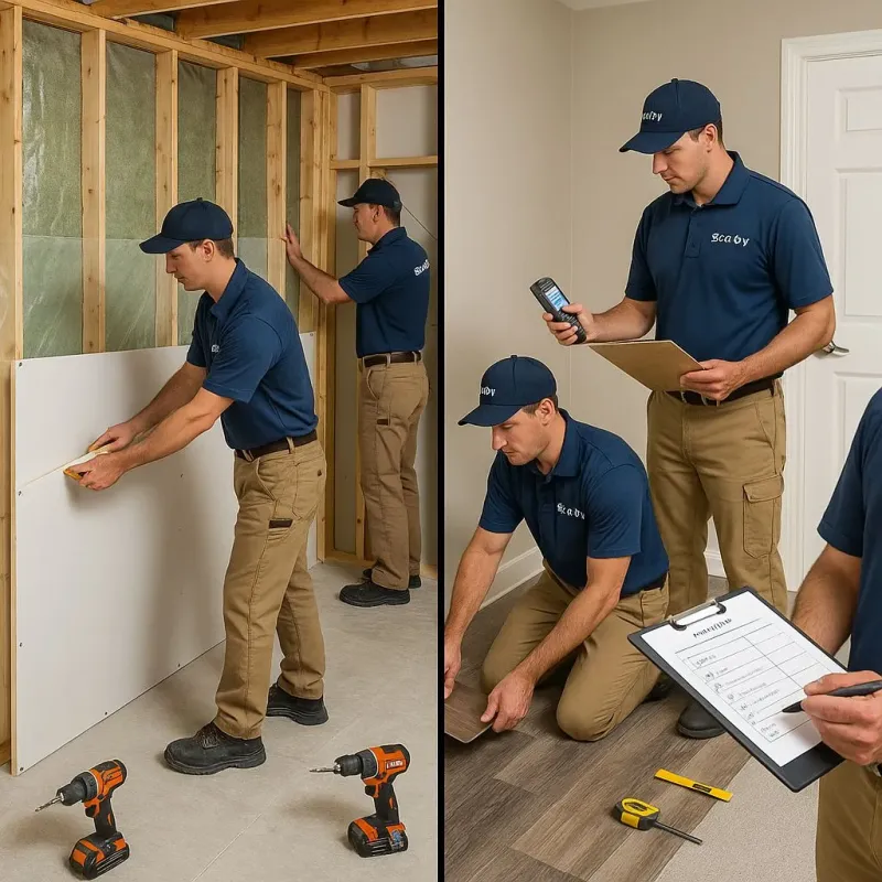 Repairs and Reconstruction process in Stearns, KY